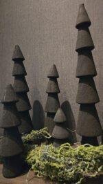 Houten Dennenboom Nordy – Donkerbruin - Afbeelding 3
