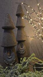 Houten dennenboom Nordy met sierraad - Afbeelding 7