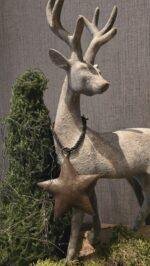 Staand hert – landelijke kerst