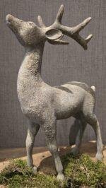 Staand hert – landelijke kerstdecoratie