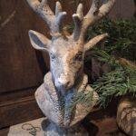 Buste Hert met kraag