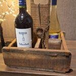 Wijnfles steenmal - 4 flessen