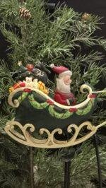 Metalen kerstman schommel - Afbeelding 3