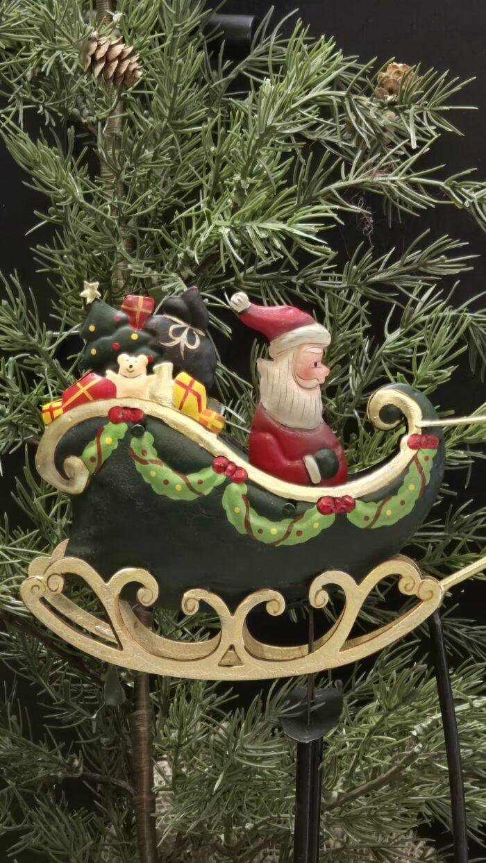 Metalen kerstman schommel - Afbeelding 3