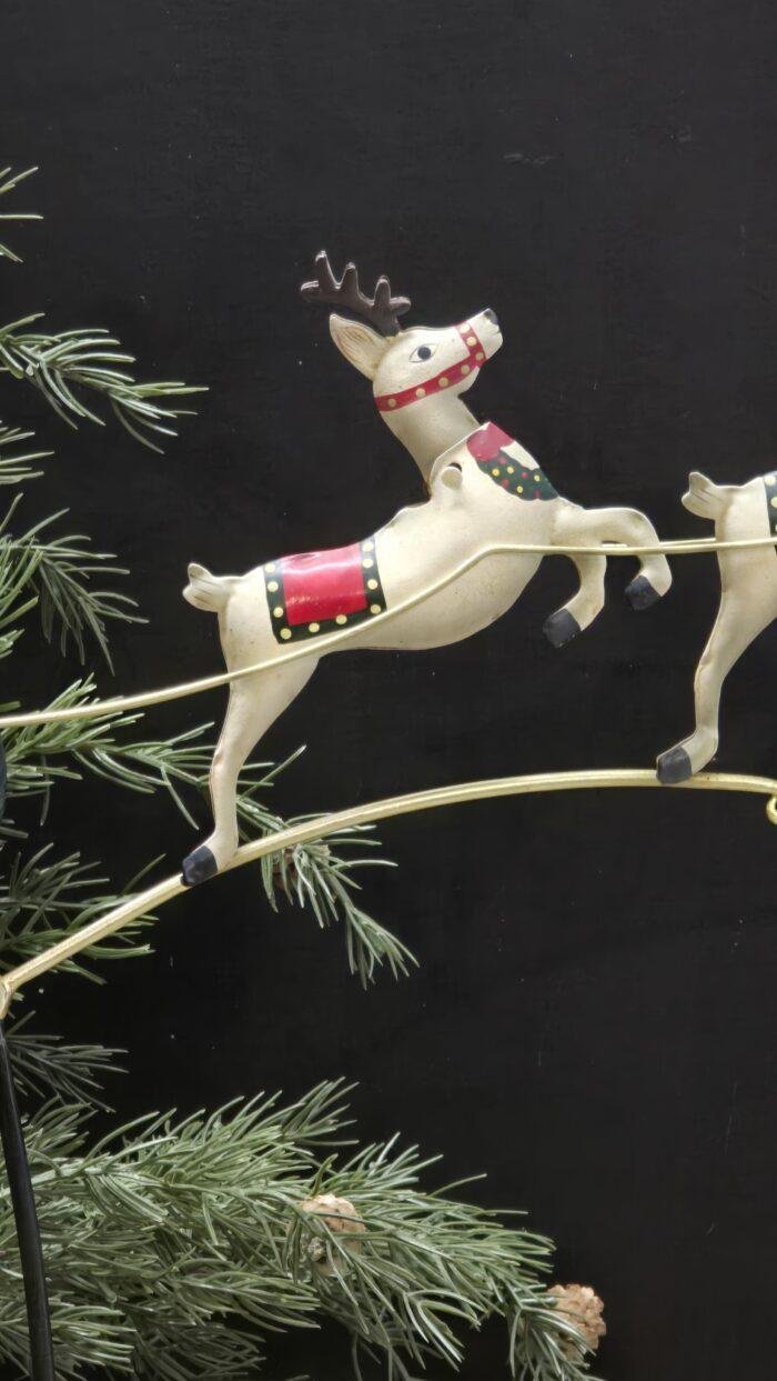 Metalen kerstman schommel - Afbeelding 2