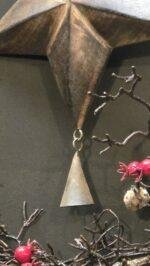 Houten ster met bel - Afbeelding 2