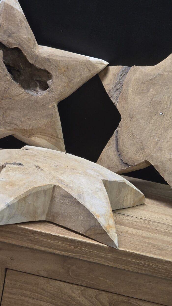Houten ster - Afbeelding 5