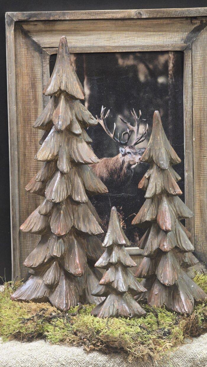 Bruine kerstboom - Afbeelding 1