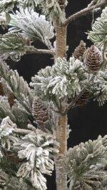 Kerstboom met sneeuw - Afbeelding 2