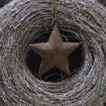 Krans whitewash 65cm