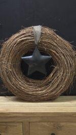 Krans naturel 50cm - Afbeelding 2