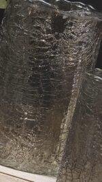 crackle windlicht 13x20cm