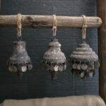 Metaal Serie – Old Grey - hanger met munten