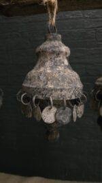 Metaal Serie – Old Grey - hanger met munten - Afbeelding 3