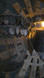 Metaal Serie – Old Grey - hangkandelaar - Afbeelding 2