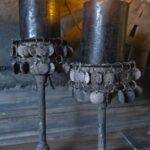 Metaal Serie – Old Grey - kandelaar met cup