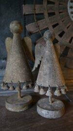 Metaal Serie – Rusty - engel met belletjes - Afbeelding 3