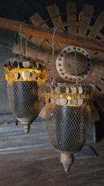 Metaal Serie – Rusty - hangkandelaar