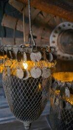 Metaal Serie – Rusty - hangkandelaar - Afbeelding 2