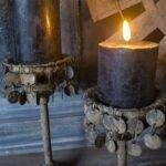 Metaal Serie – Rusty - kandelaar met cup