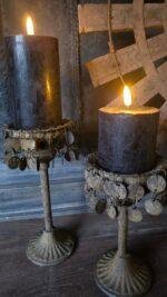 Metaal Serie – Rusty - kandelaar met cup