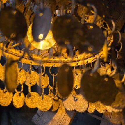 Metaal Serie – Rusty -lamp munten foto 3
