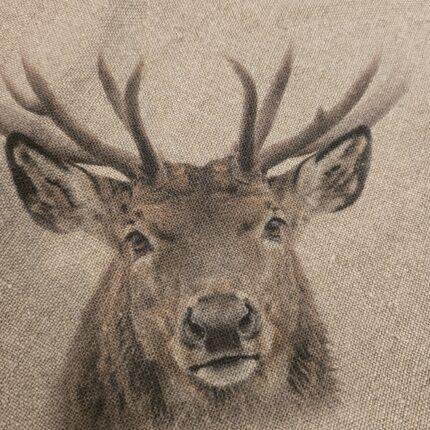 Shabby doek rendier vooraangezicht