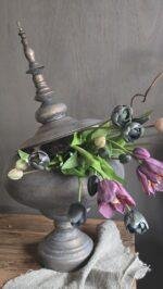 Metalen pot met deksel. - Afbeelding 4