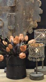 Enkele tulp roest 30cm