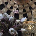 Enkele tulp grijs 30cm