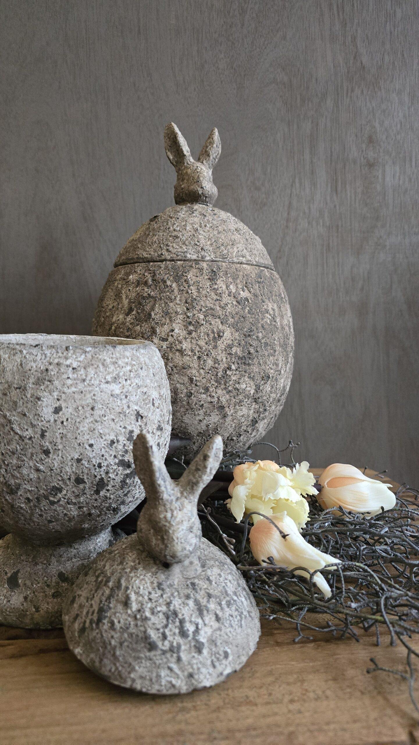 stenen-pot-met-deksel-konijn-l-landelijk-sobere-decoratiepot 1 Stenen pot met deksel konijn L - landelijk sobere decoratiepot - Afbeelding 1