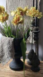 Kunsttulp 73cm gestyled in vaas als woondecoratie