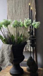 Kunsttulp 73cm gestyled in vaas als woondecoratie