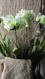 Steel en blad van kunsttulp met natuurlijke afwerking