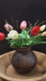 Enkele tulp mix 3 kleur 30cm