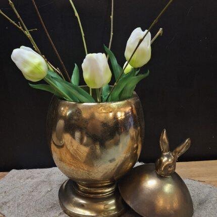 Enkele tulp wit 30cm