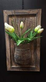 Enkele tulp wit 30cm - Afbeelding 2