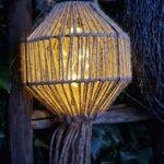 Solar touwlamp modern