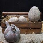 Houten kist met handvat