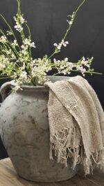 Grote kruik grijs met oren - Afbeelding 4