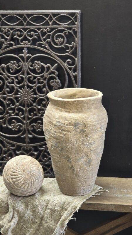 Landelijke pot / vaas Ellen – robuuste sobere kruik