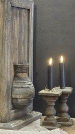 Houten wanddecoratie kruik staand – landelijke wanddecoratie met kruik - Afbeelding 3