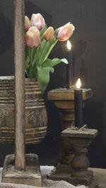 Houten wanddecoratie pot staand – landelijke wanddecoratie met pot - Afbeelding 4