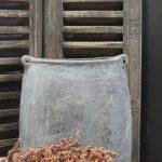 Landelijke kruik grijs – stoere pot met robuuste afwerking