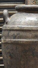 Landelijke kruik bruin – grote pot stoere look - Afbeelding 2