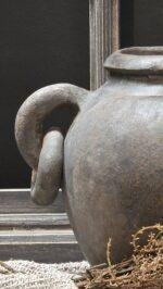 Kruik grijs met oren - Afbeelding 2