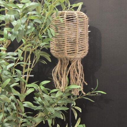 Solar tuinsteker touw naturel