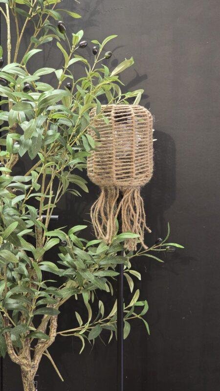 Solar tuinsteker touw naturel