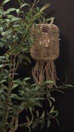 Solar tuinsteker touw naturel