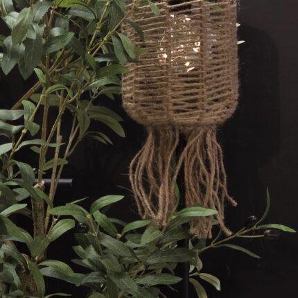 Solar tuinsteker touw naturel